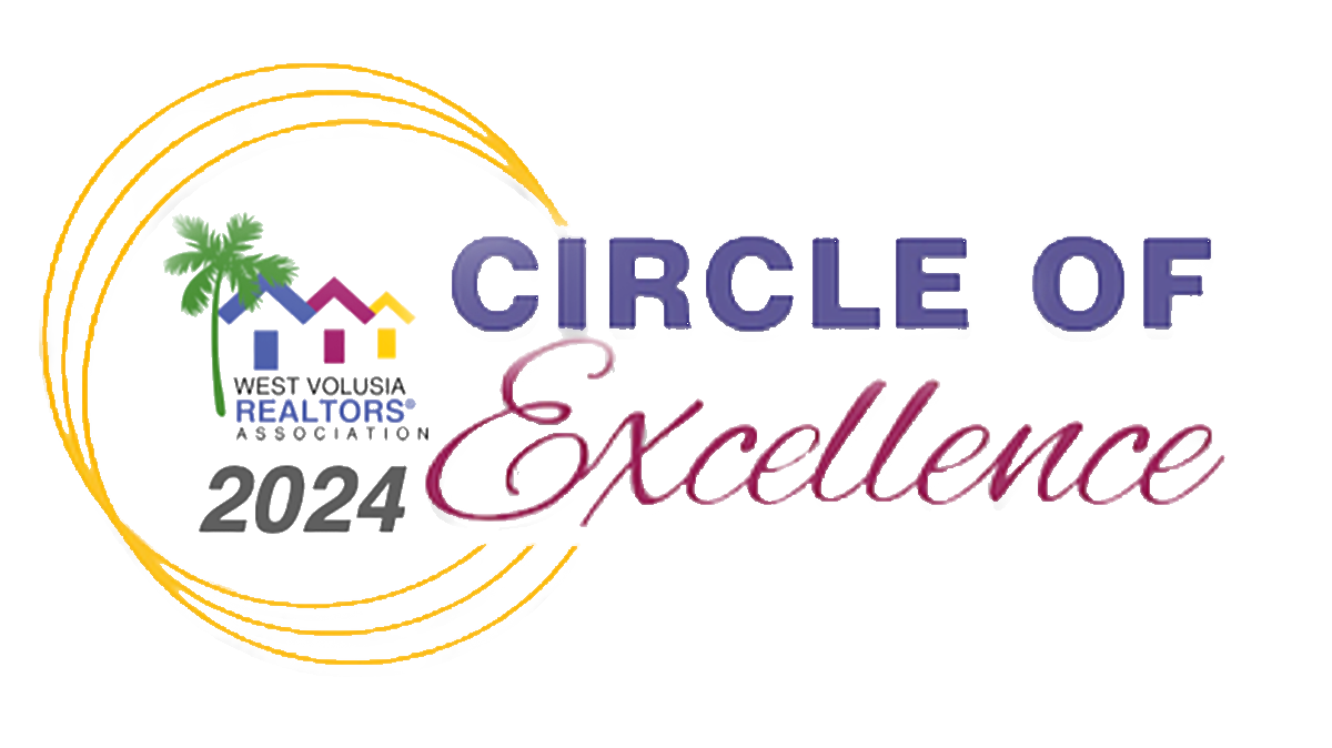 West Volusia Realtors Association 2024 Circle of Excellence Logo